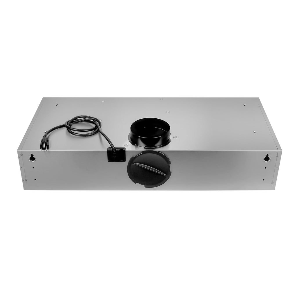 30 in. Under Cabinet Range Hood with LED Lights, Stainless Steel U8358