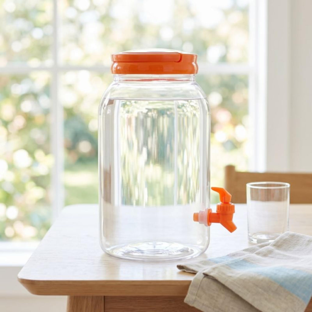Clear 3.8L Beverage Dispenser with Spigot Z5664