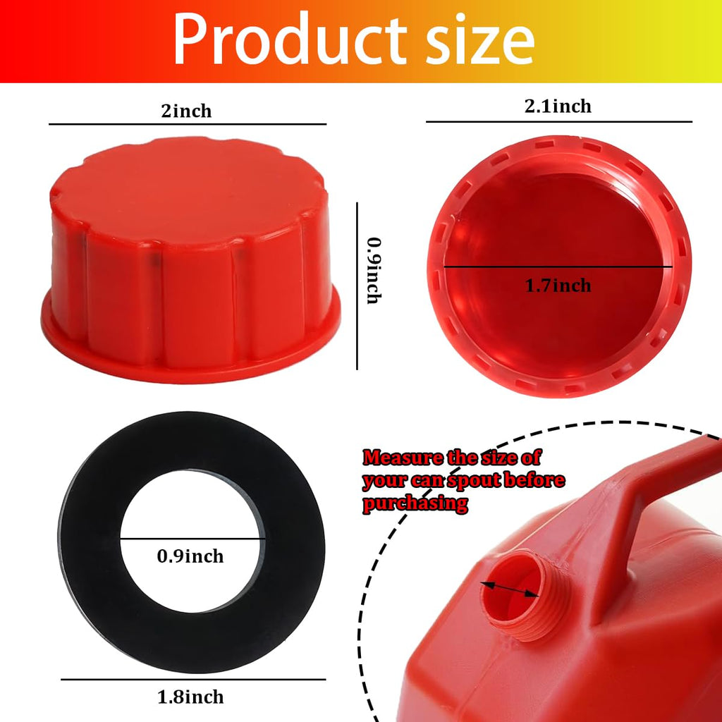 5 Gallon Gas Can Cap 4PCS Q65591