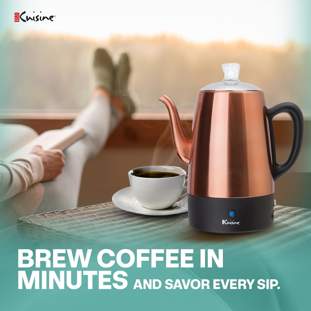 8 Cup Stainless Steel Electric Coffee Percolator L8597