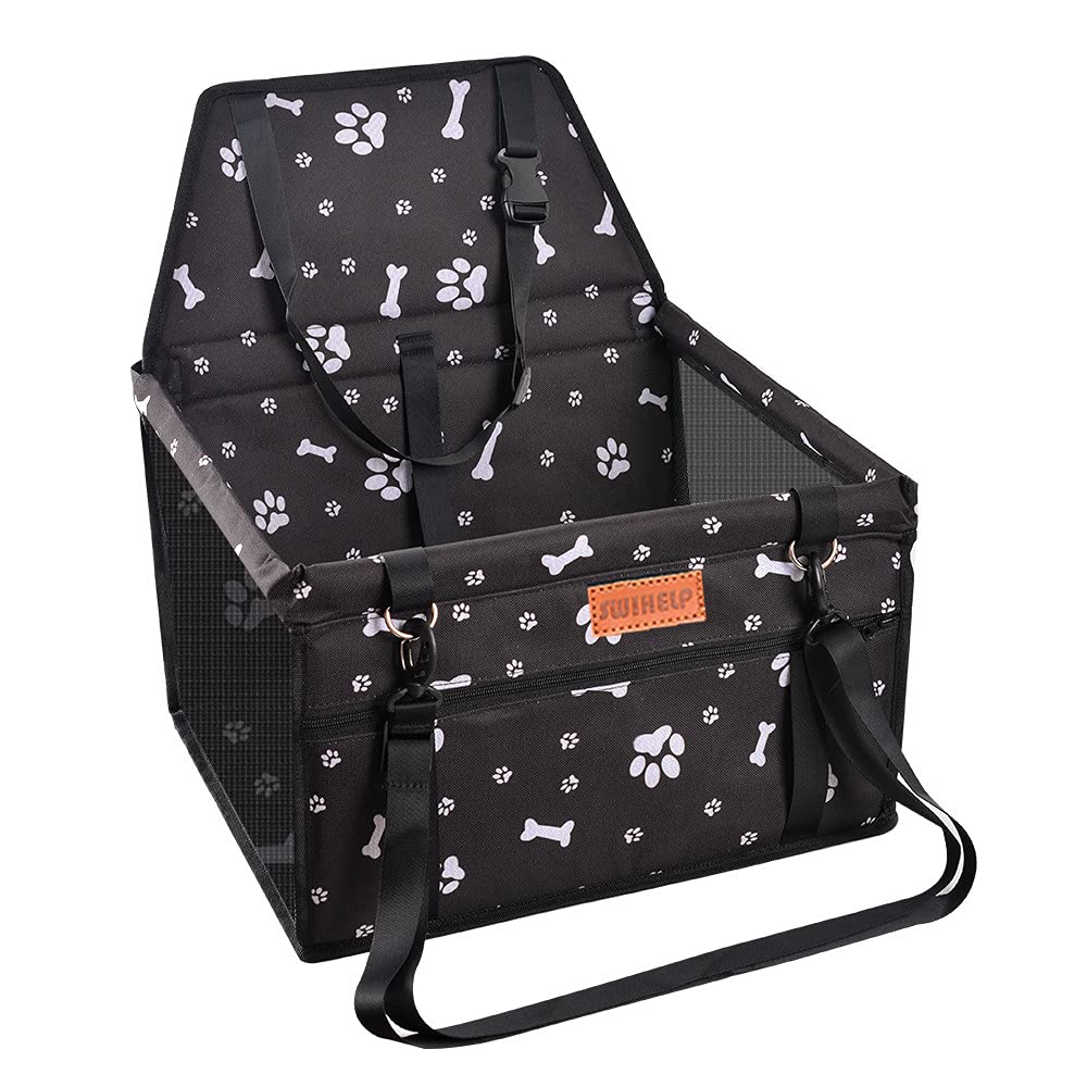 Portable Pet Booster Car Seat with Safety Leash A536342