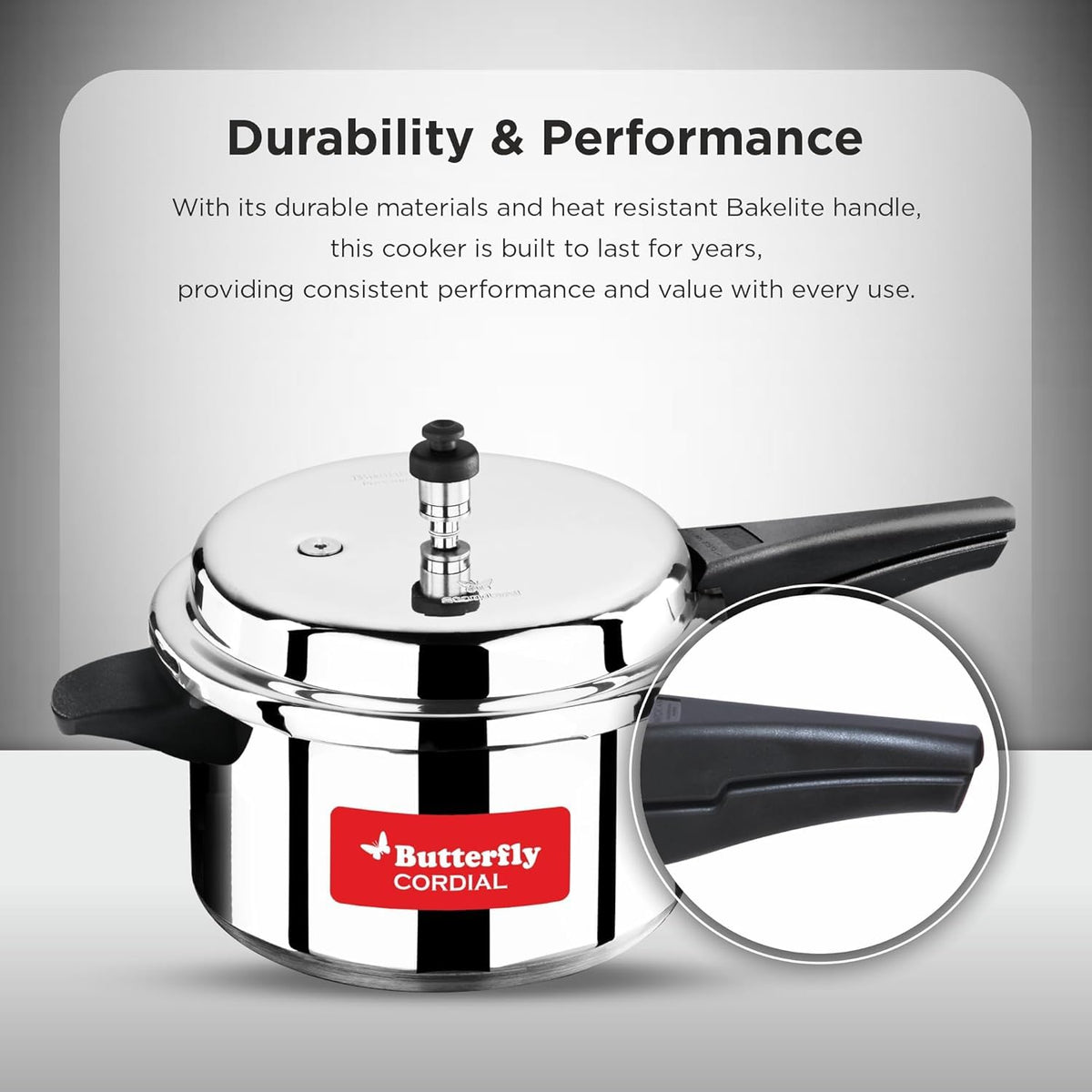 Aluminium Pressure Cooker V63199