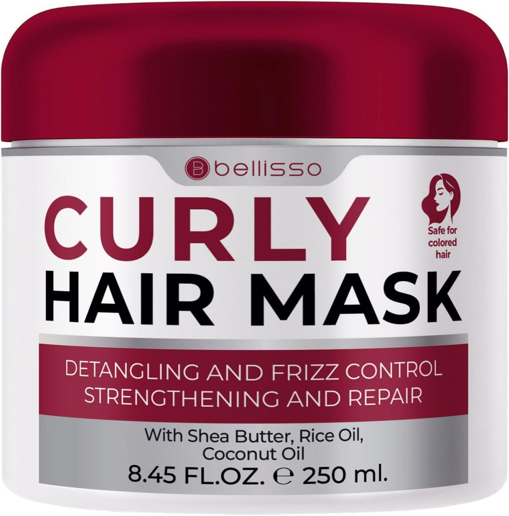 Curly Hair Shampoo and Conditioner Set and Mask V79635