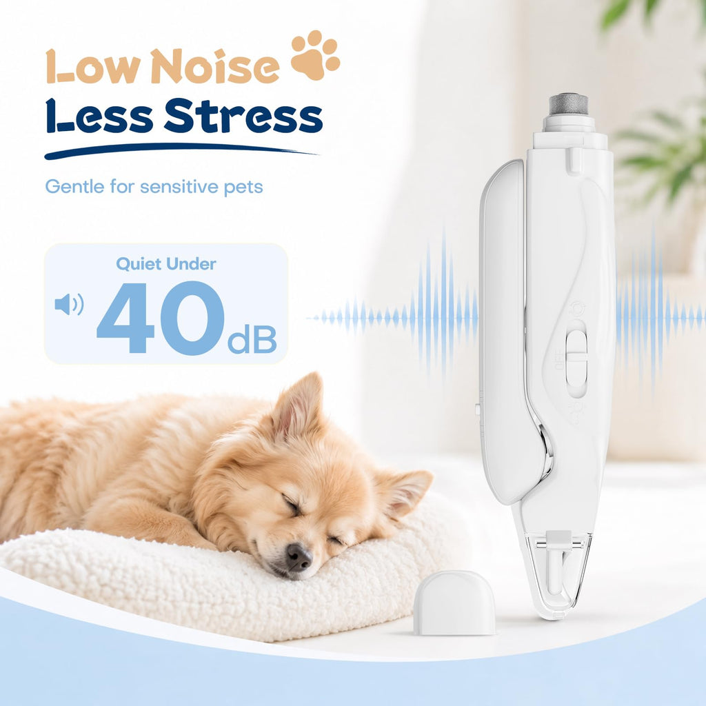Dog Nail Clippers with Light and Dog Nail Grinder J9320