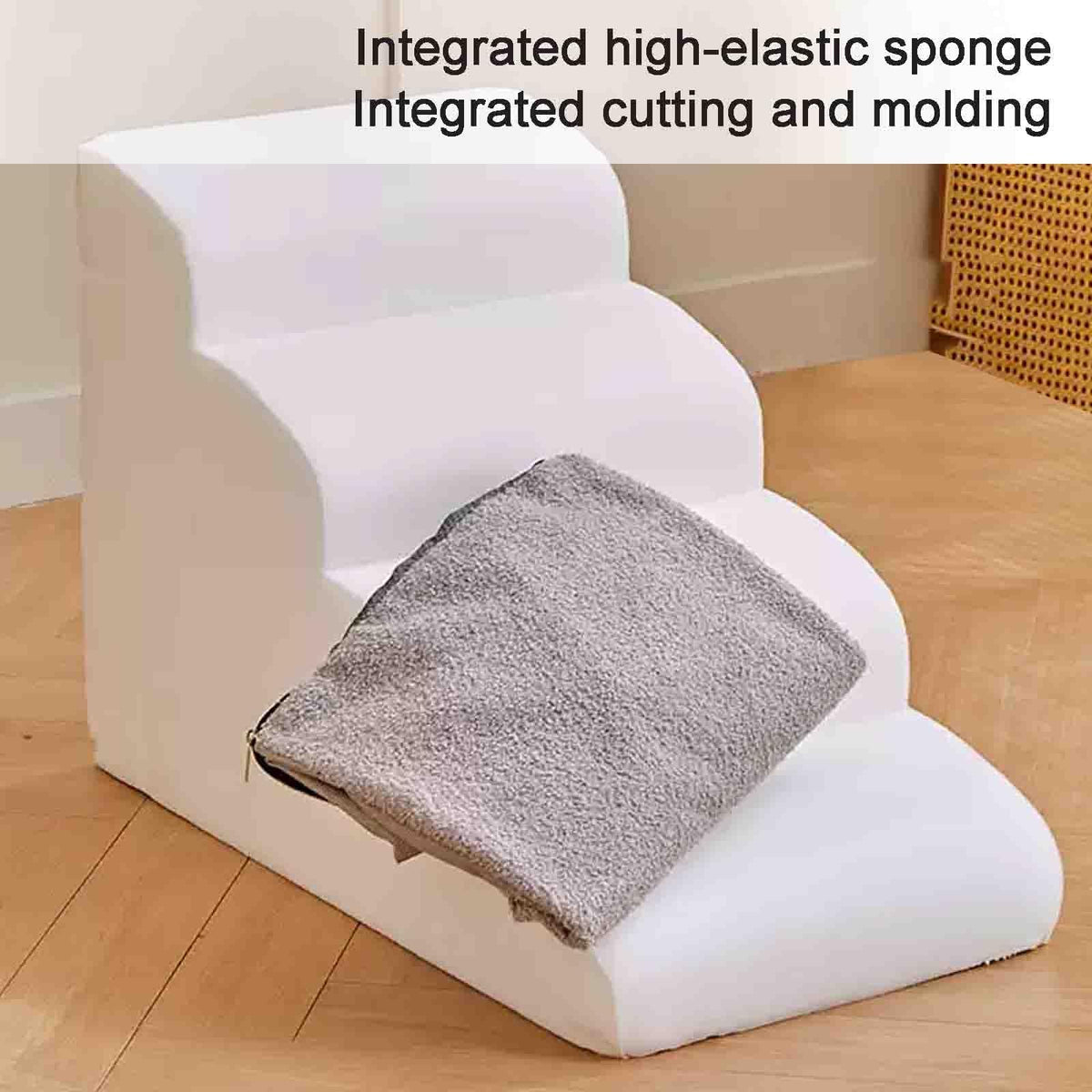 3-Step Non-Slip Dog Stairs with Handle Q413494
