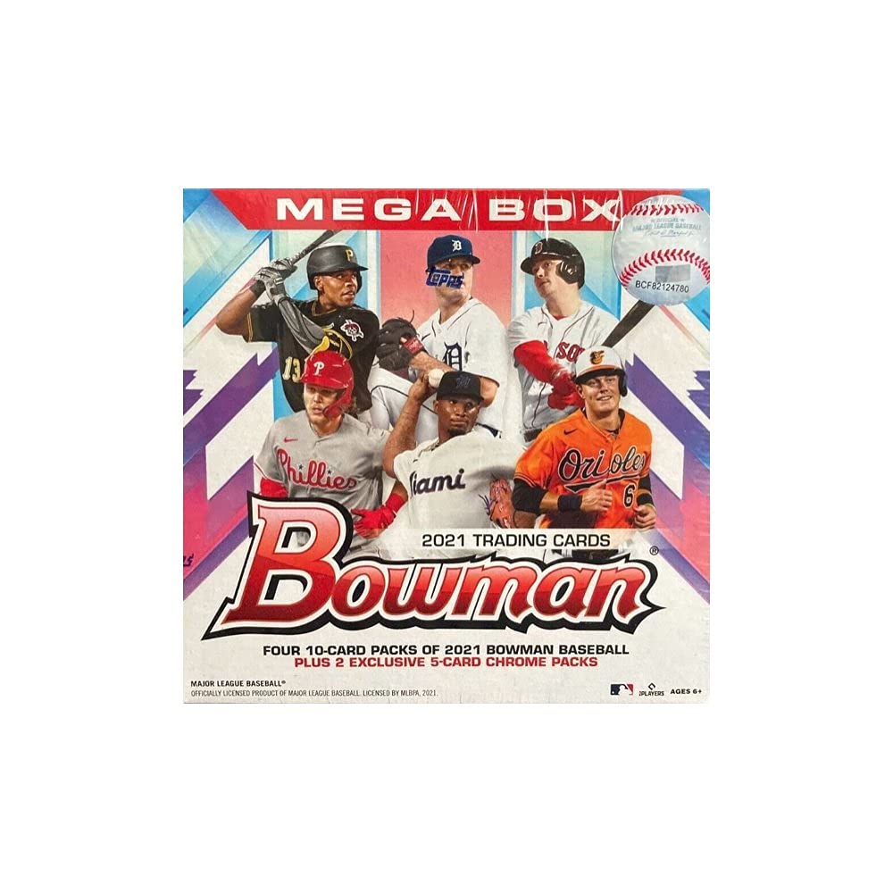 2021 Bowman Baseball Trading Card Mega Box F955
