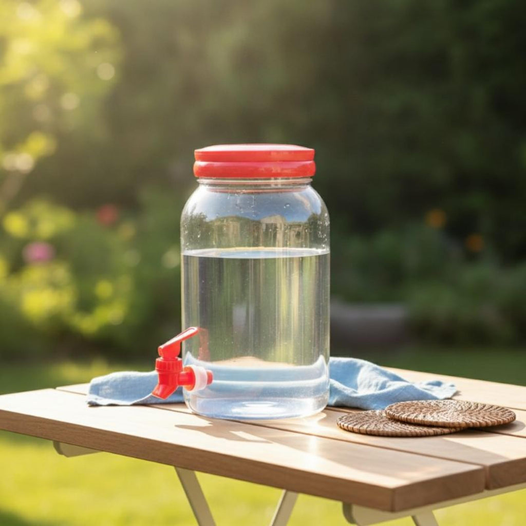 Clear 3.8L Beverage Dispenser with Spigot Z5664