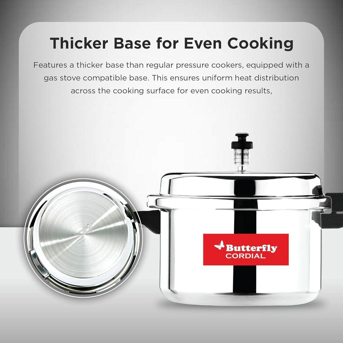 Aluminium Pressure Cooker V63199