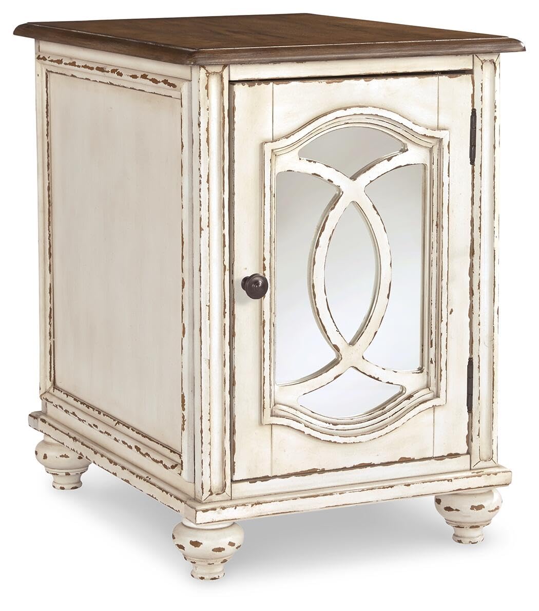 Chairside End Table with Storage Q8081
