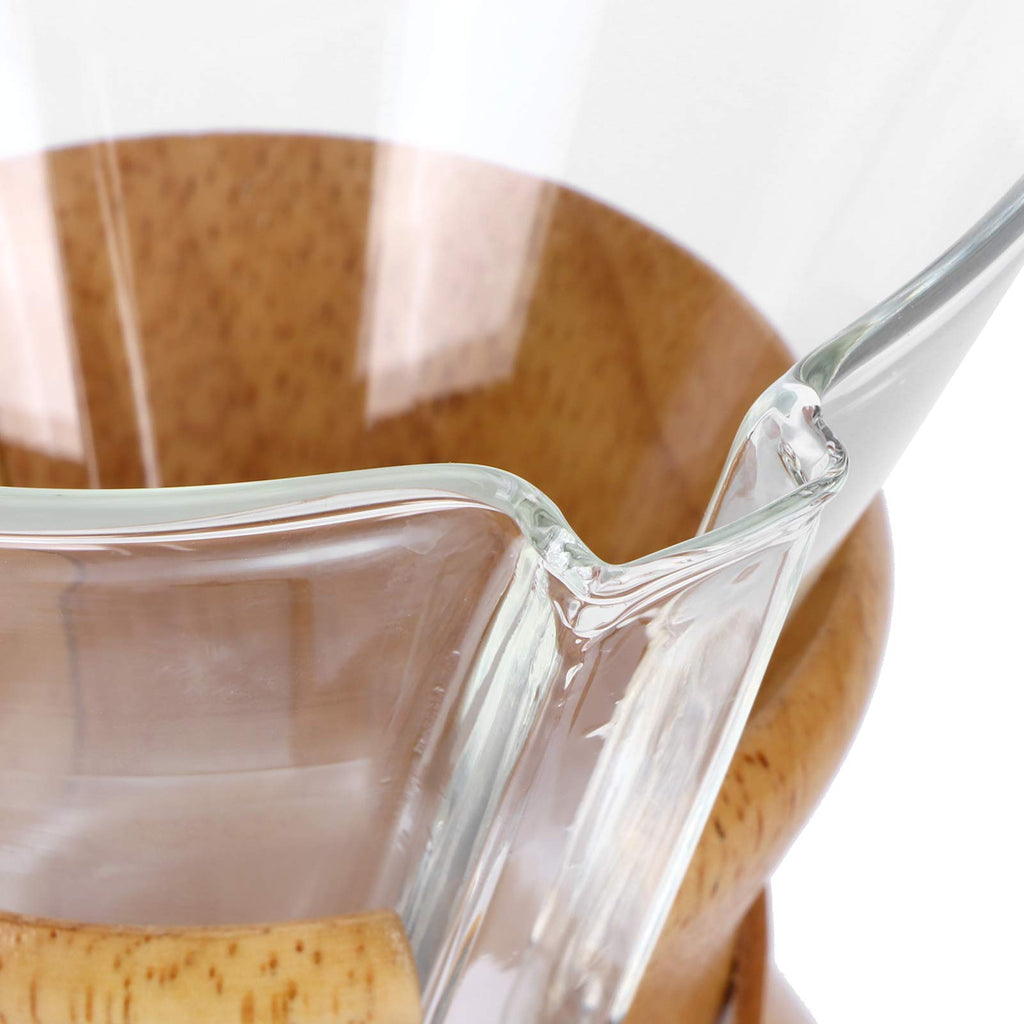 600ml High Temp Glass Coffee Drip Pot with Reusable Filter H108