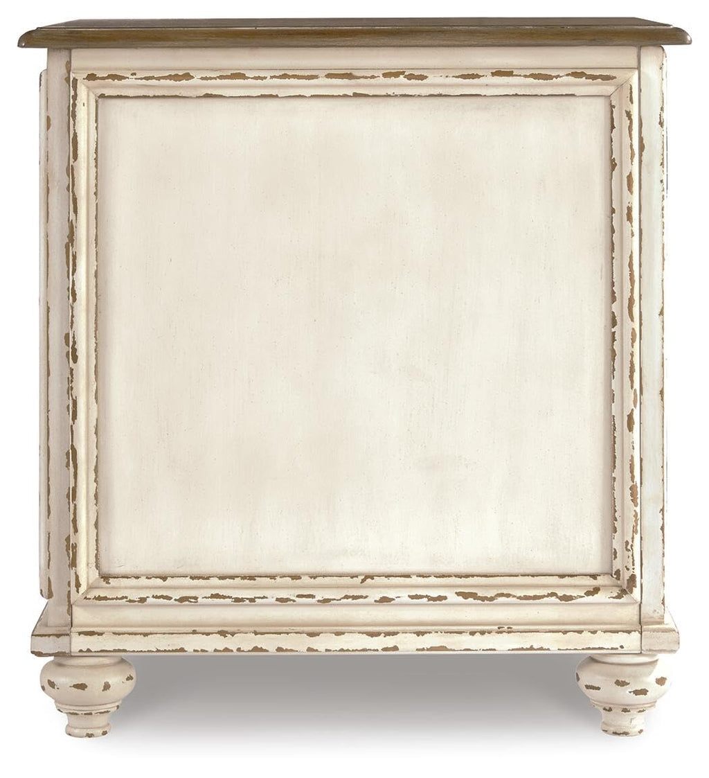 Chairside End Table with Storage Q8081
