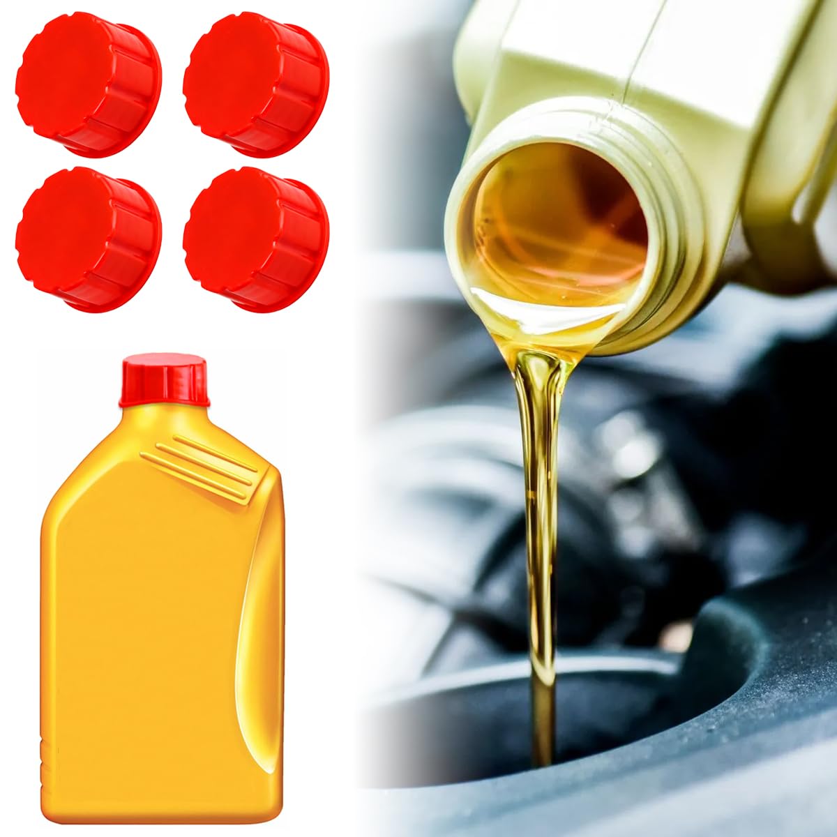 5 Gallon Gas Can Cap 4PCS Q65591