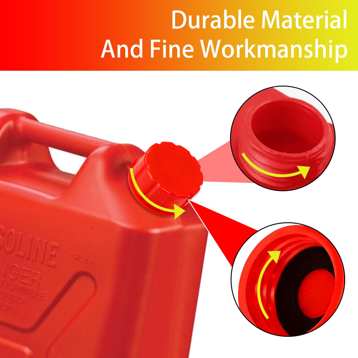 5 Gallon Gas Can Cap 4PCS Q65591