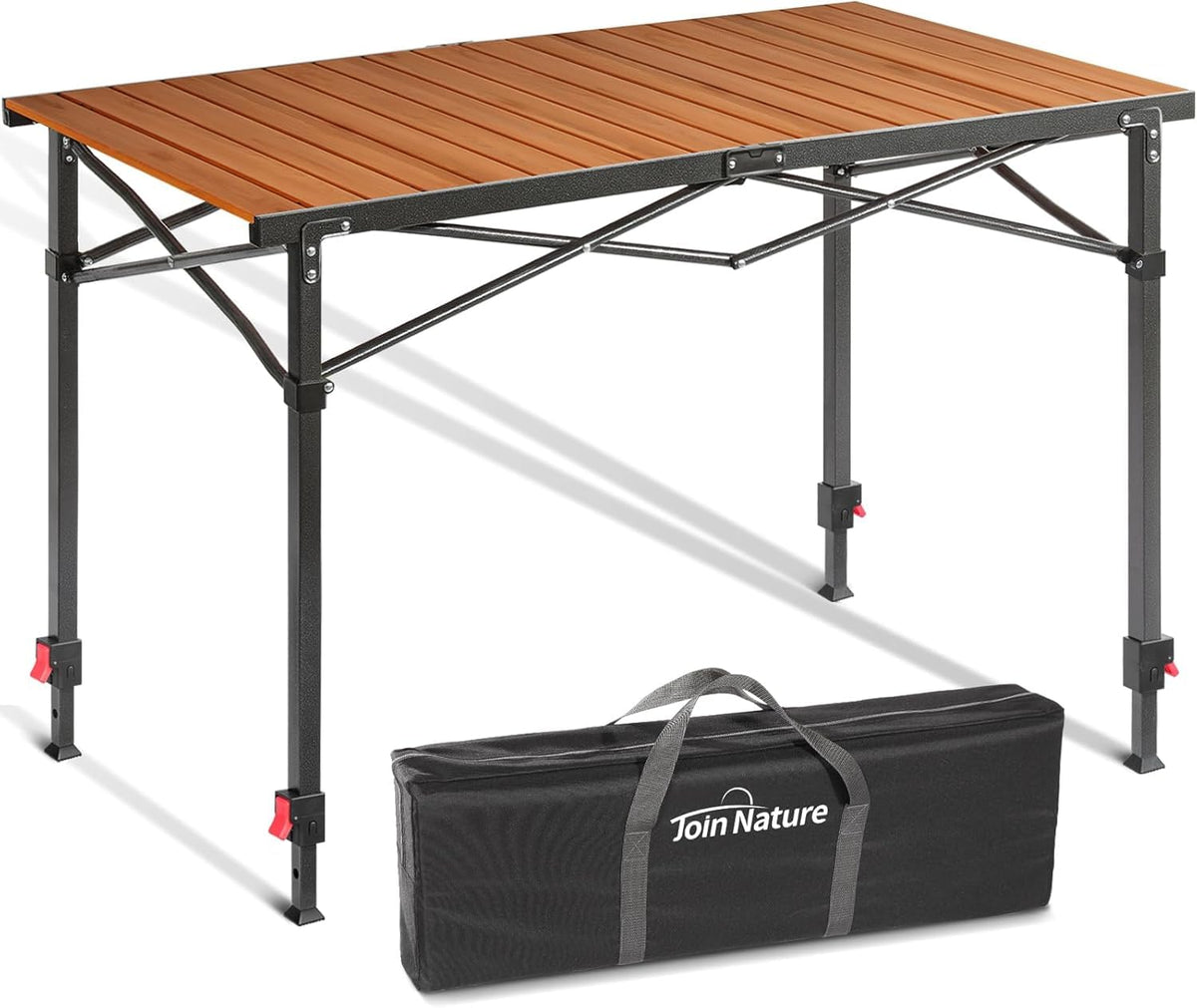 Portable Adjustable Height Camping Table H9614