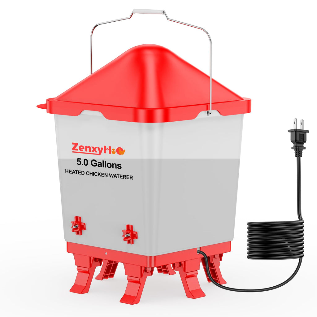 5.0 Gal Heated Chicken Waterer Bucket J47227