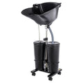 Portable Height and Angle Adjustable Shampoo Basin with Electric Pump B998