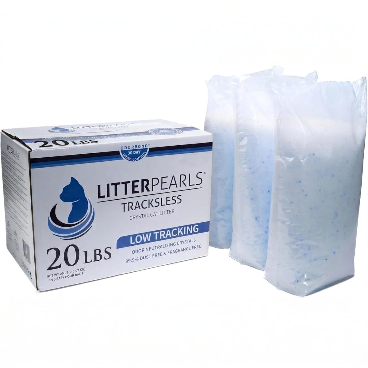 Low-Tracking 30-Day Odor Control Litter 20lbs I677573