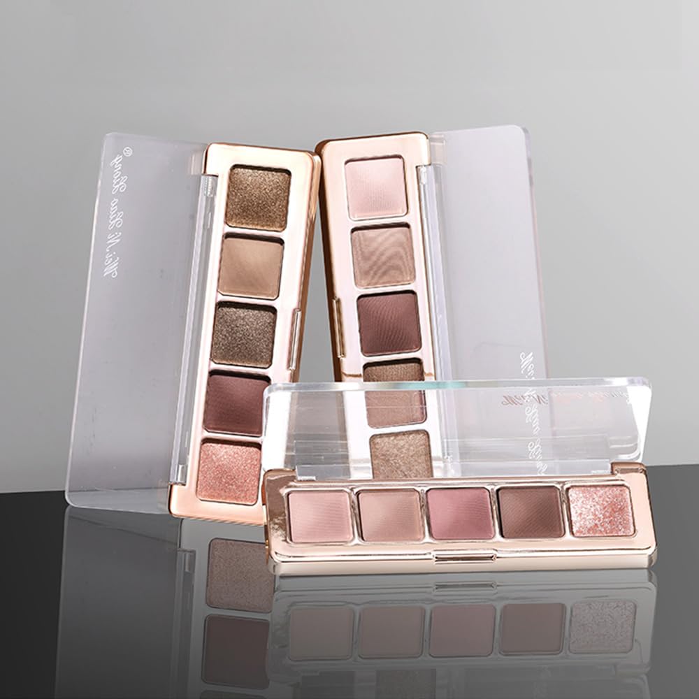 5 Colors Matte and Shimmer Eyeshadow Palette Y800