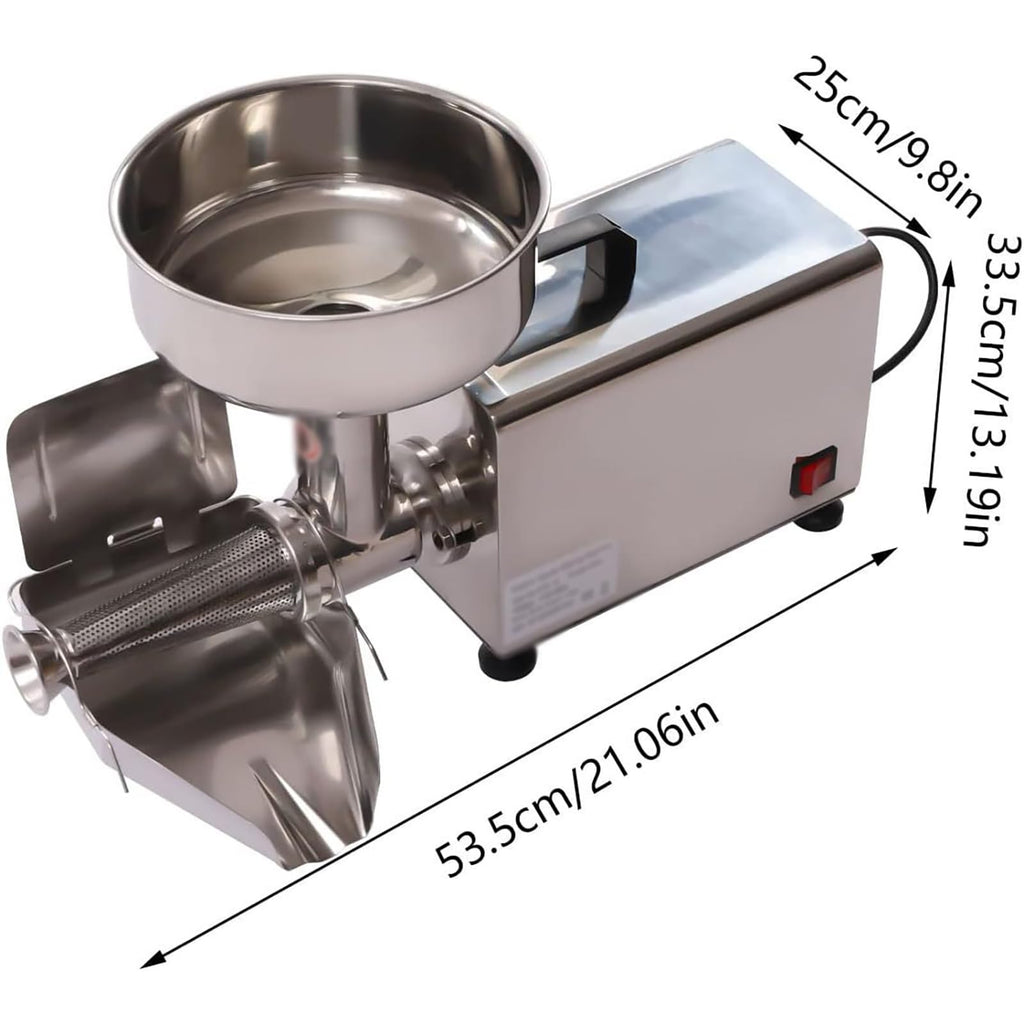 450W Stainless Steel Electric Tomato Strainer Machine B851