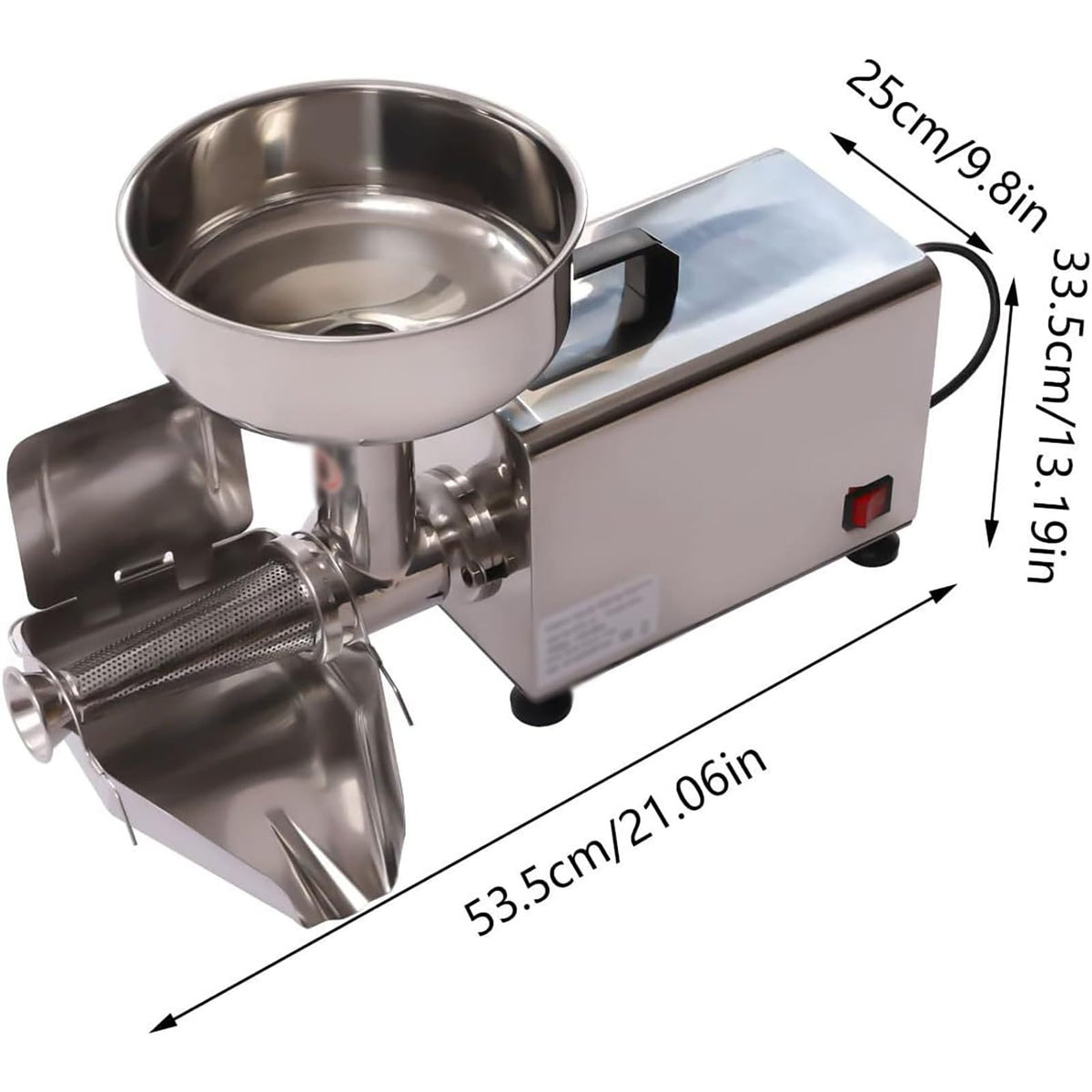 450W Stainless Steel Electric Tomato Strainer Machine B851