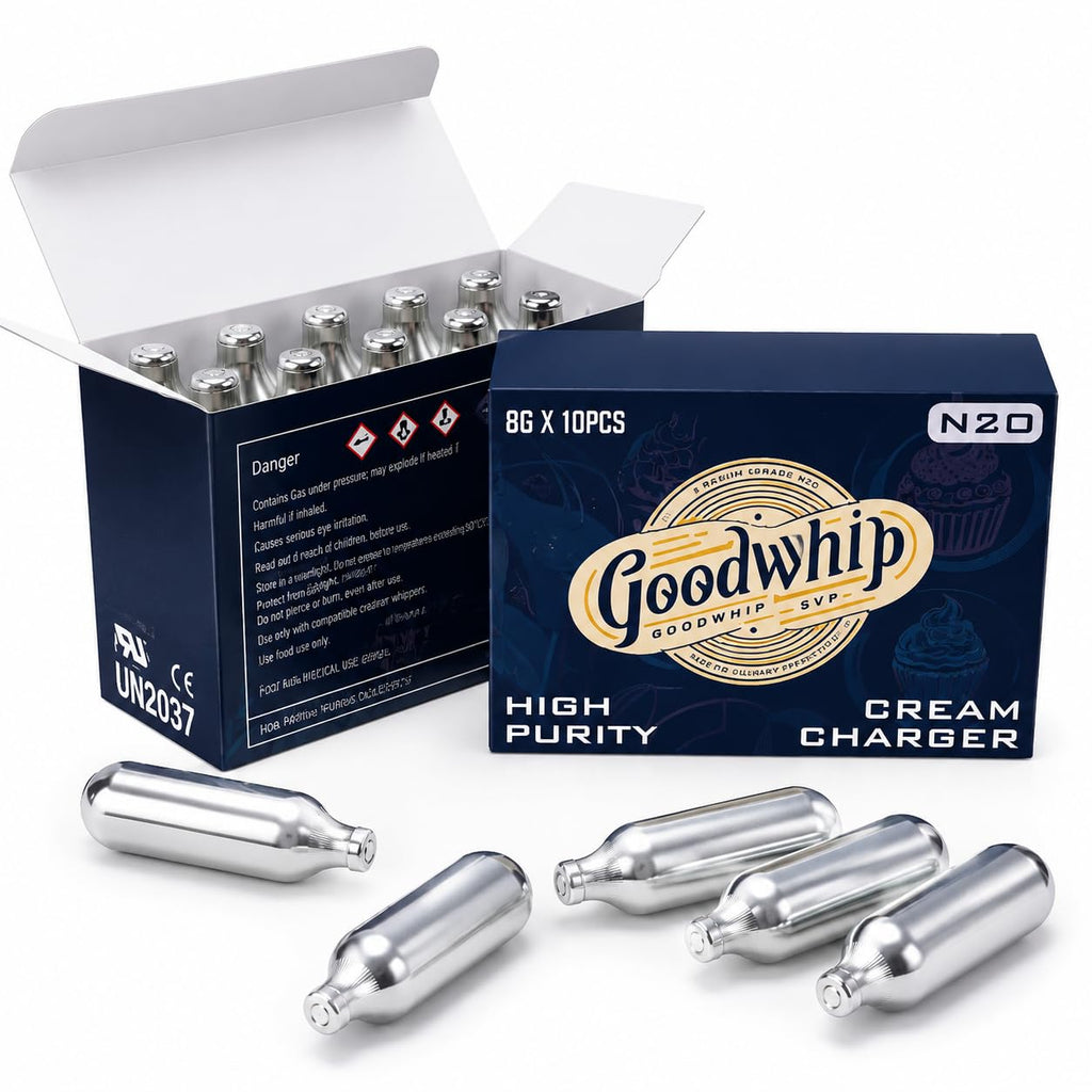 8g N2O Whipped Cream Chargers 10-Pack R464