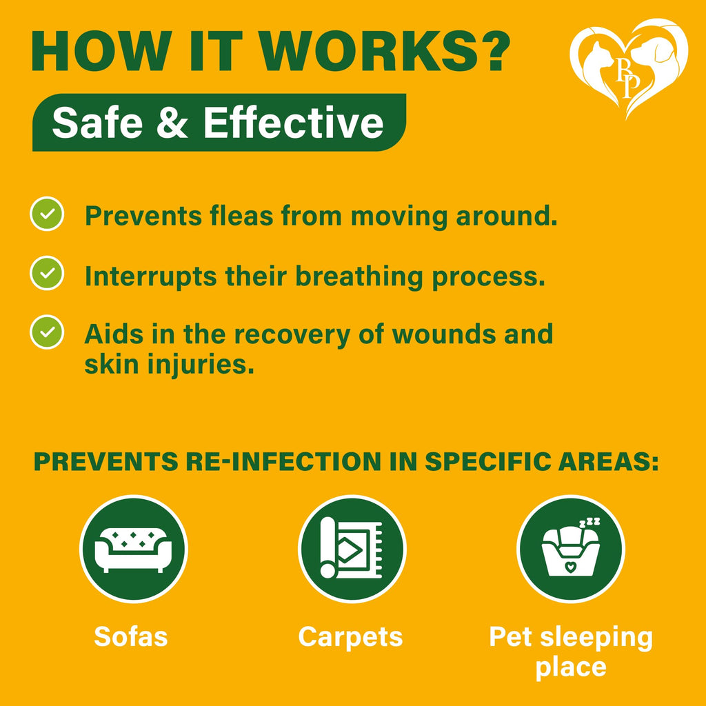 Natural Flea and Tick Home Spray A600