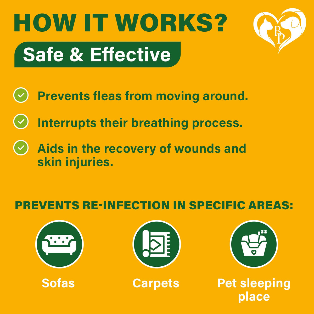 Natural Flea and Tick Home Spray A600