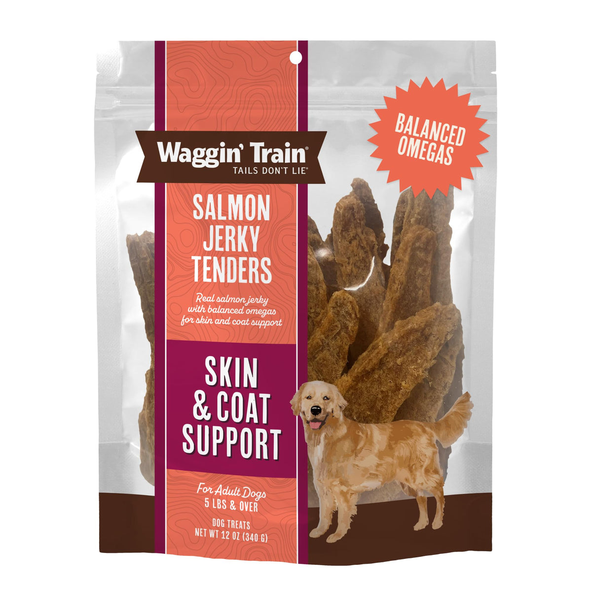 Salmon Jerky Dog Treats 12 oz T643
