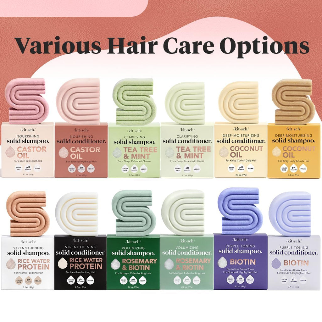 Castor Oil Shampoo and Conditioner Set J48596