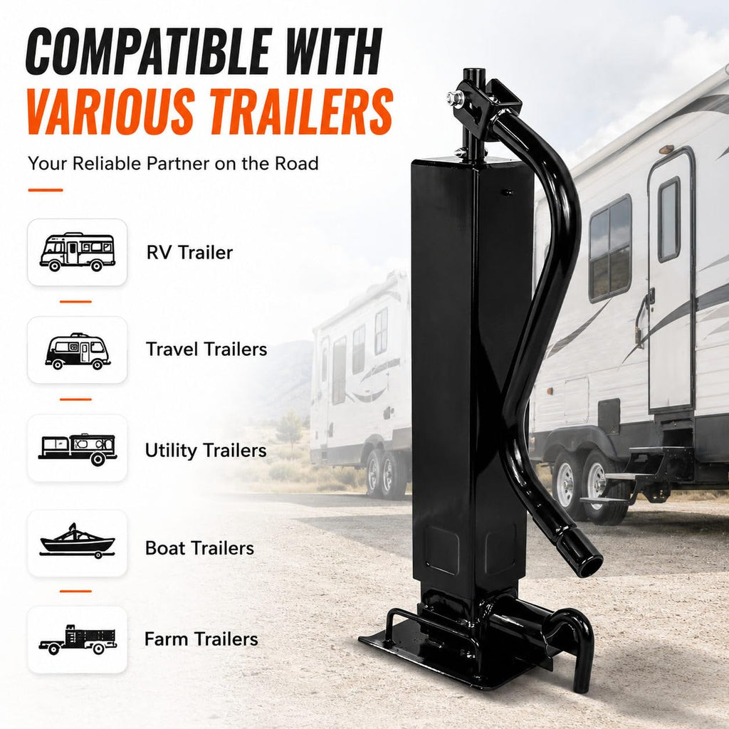 12000lbs Adjustable Drop Leg Trailer Jack L579
