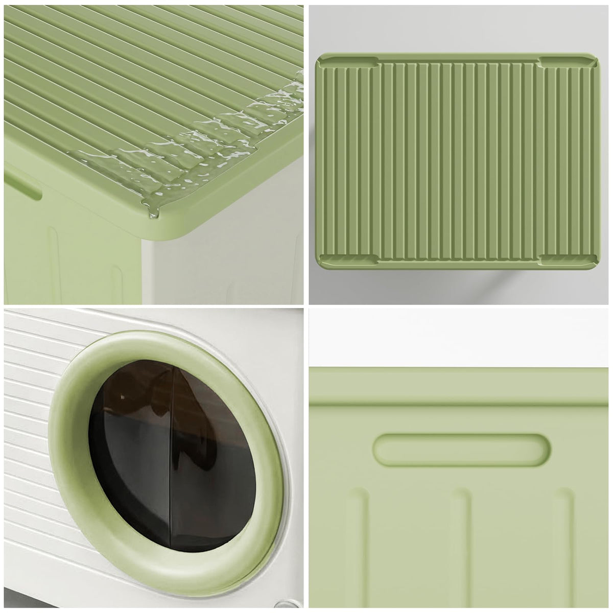 Extra Large Insulated Plastic Cat House with Escape Door X51803