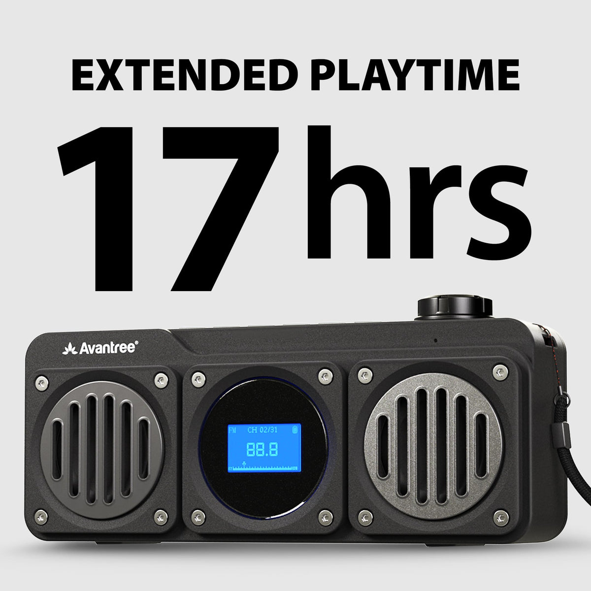 Portable FM Radio & Bluetooth Speaker B229