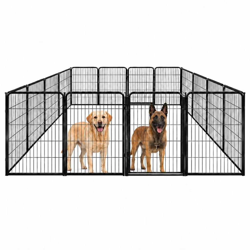 40 inch 16 Panels Heavy Duty Metal Dog Playpen S913