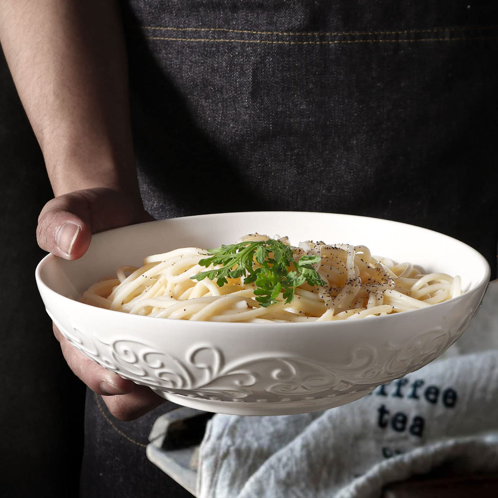 42oz Ceramic Ramen Bowl Set of 4 Q5648