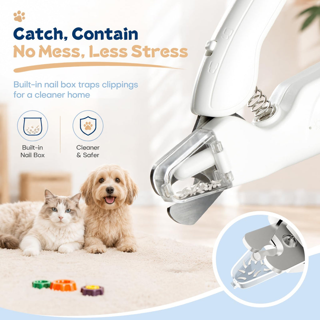 Dog Nail Clippers with Light and Dog Nail Grinder J9320