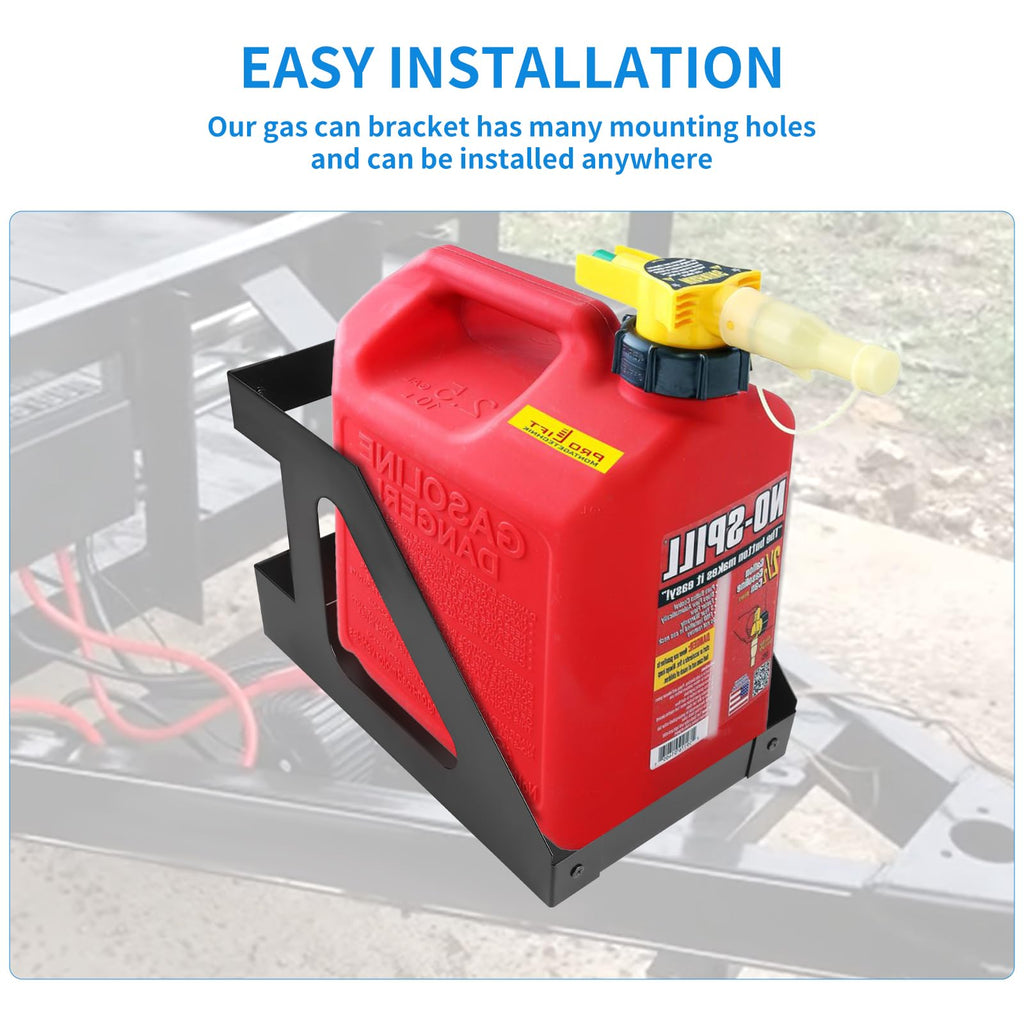 5 Gallon Gas Can Holder with Anti-Theft Lock V898942