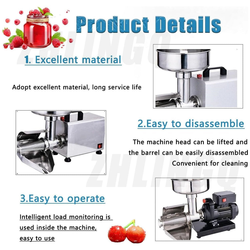 Electric Tomato Strainer Sauce Making Machine O28718