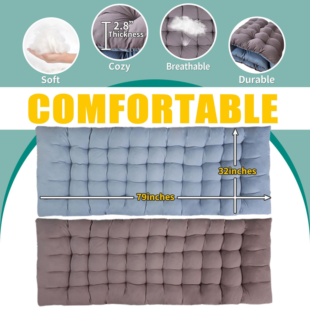 32" XXL Camping Cot with Mattress Z791232