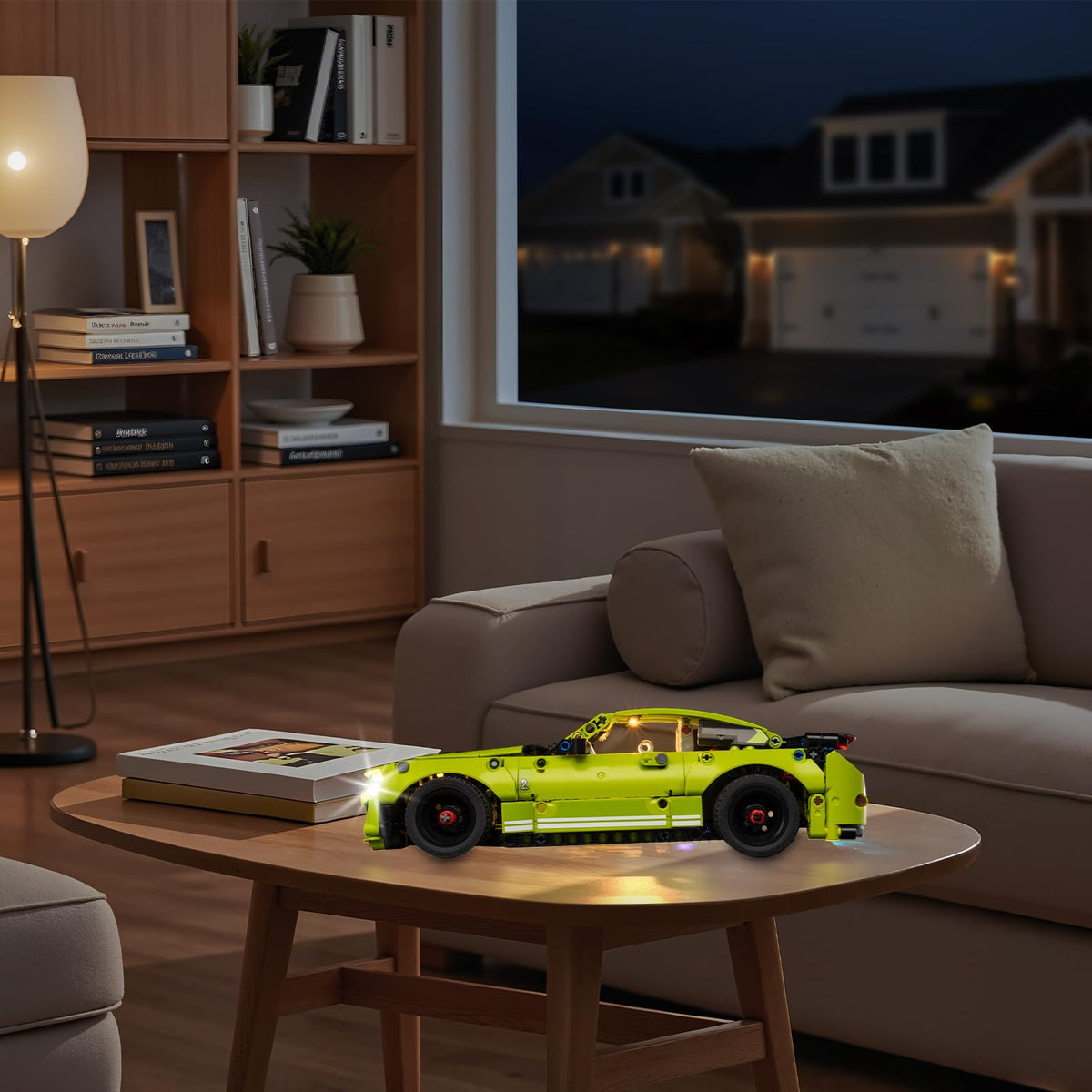 Light Kit Compatible with Technic Car, Lighting Accessories for Display R877