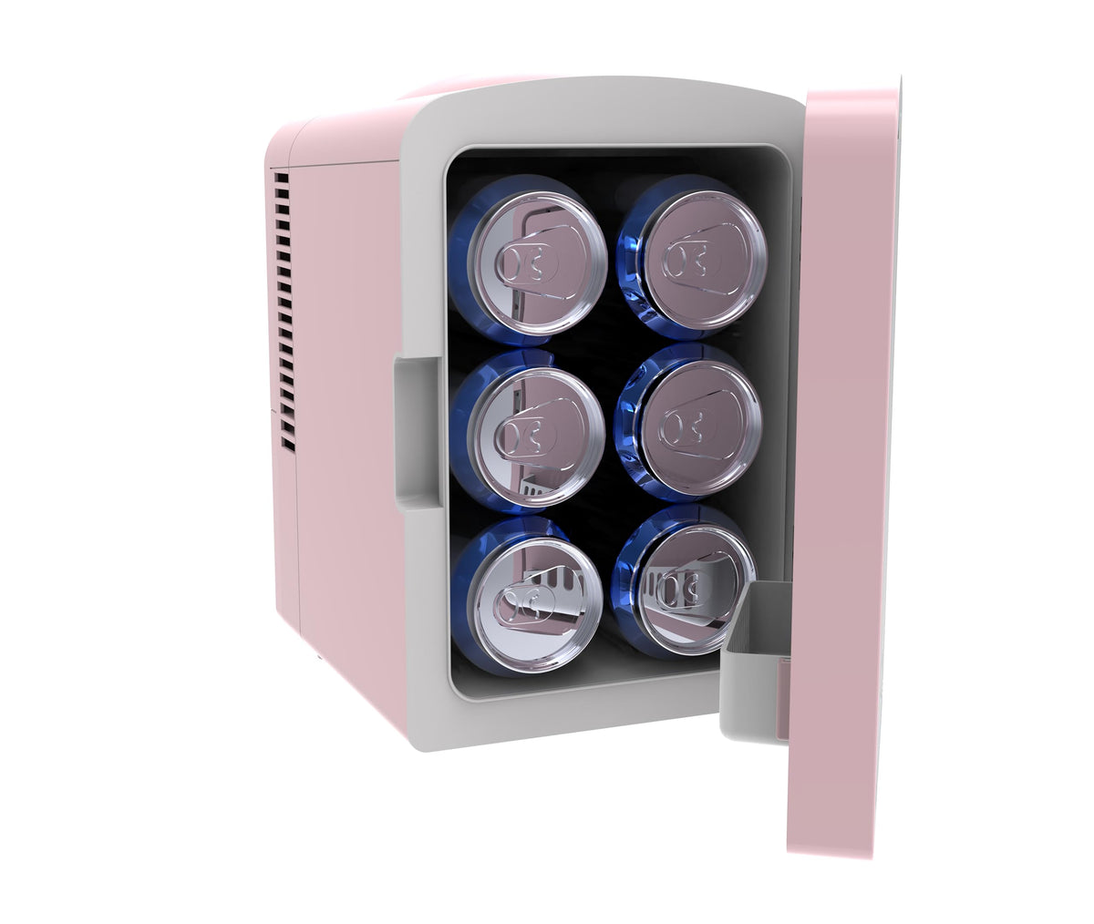 Pink 6.5L Mini Personal Fridge Cooler O7178
