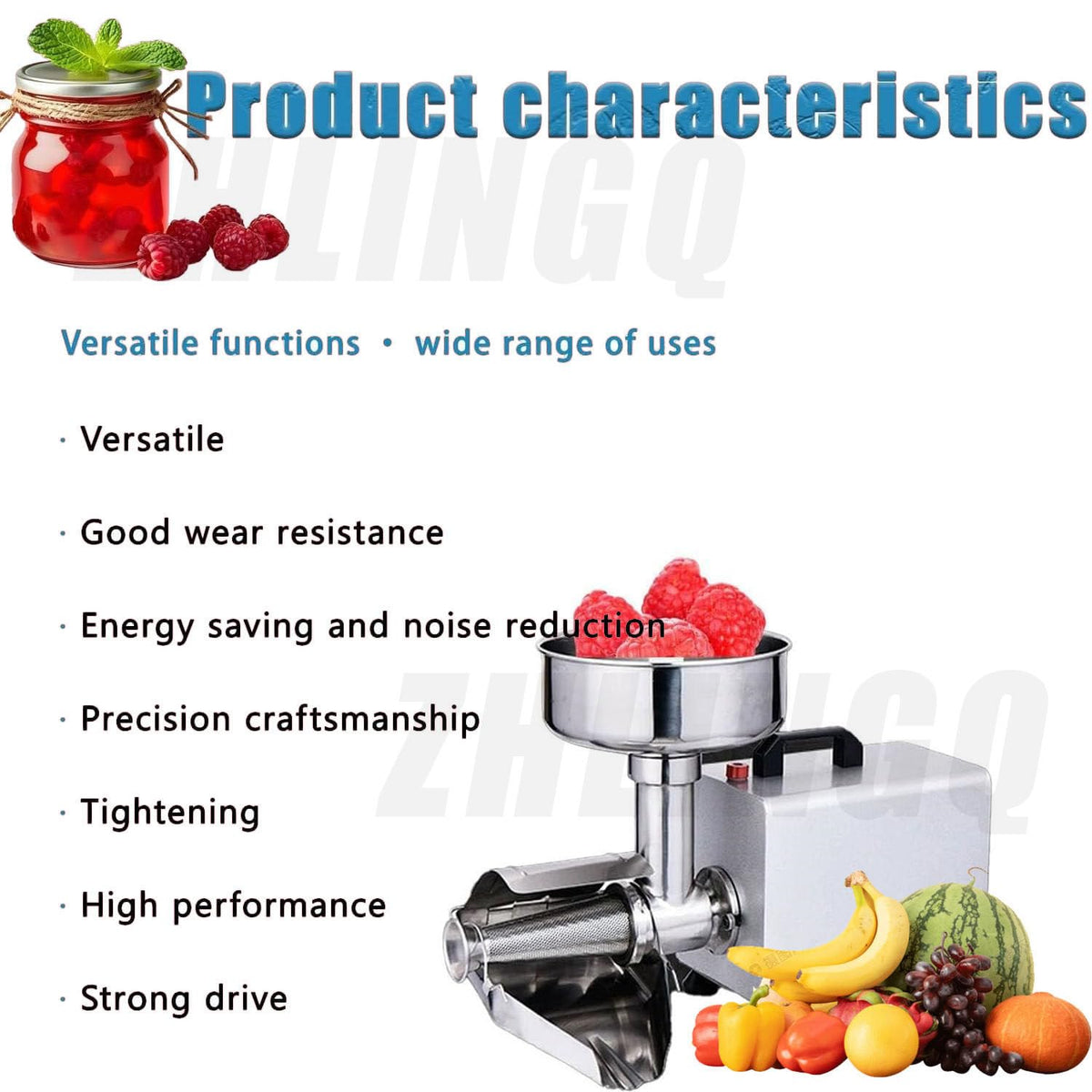 Electric Tomato Strainer Sauce Making Machine O28718