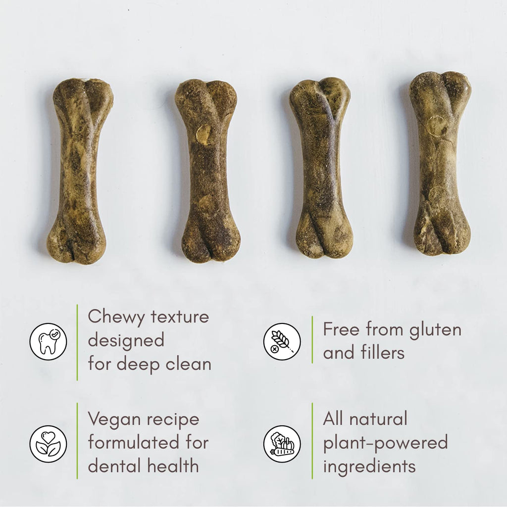 Vegan Dental Dog Bones 8 Ounces I74663