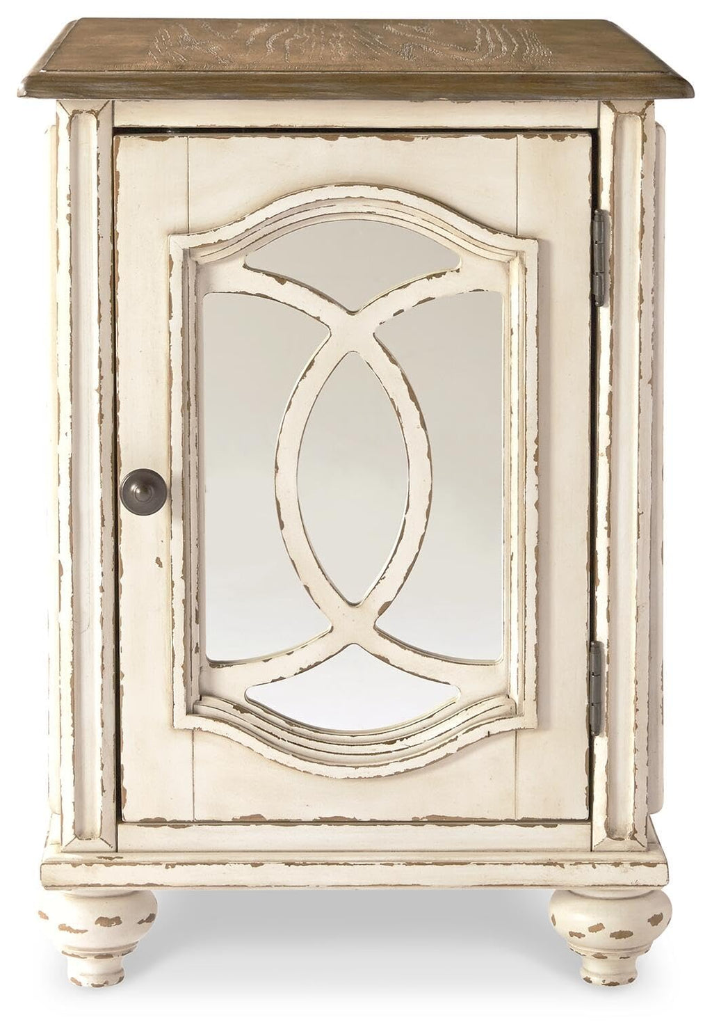 Chairside End Table with Storage Q8081