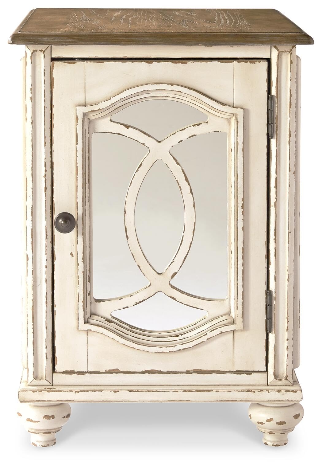 Chairside End Table with Storage Q8081