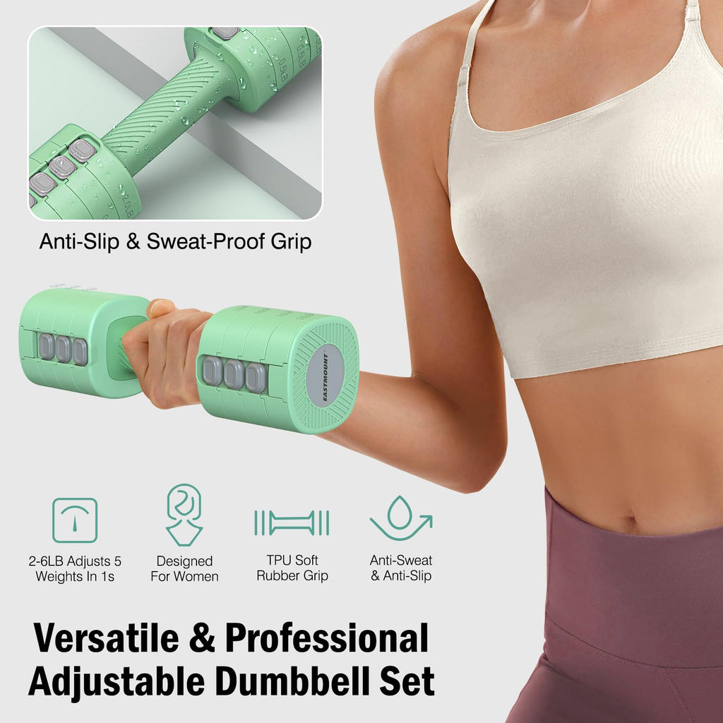 Adjustable Weight Dumbbells Set of 2 W72224