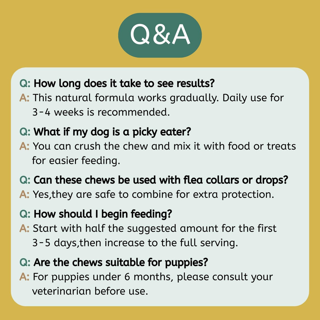 Flea and Tick Prevention for Dogs Chewable 200 Ct C251