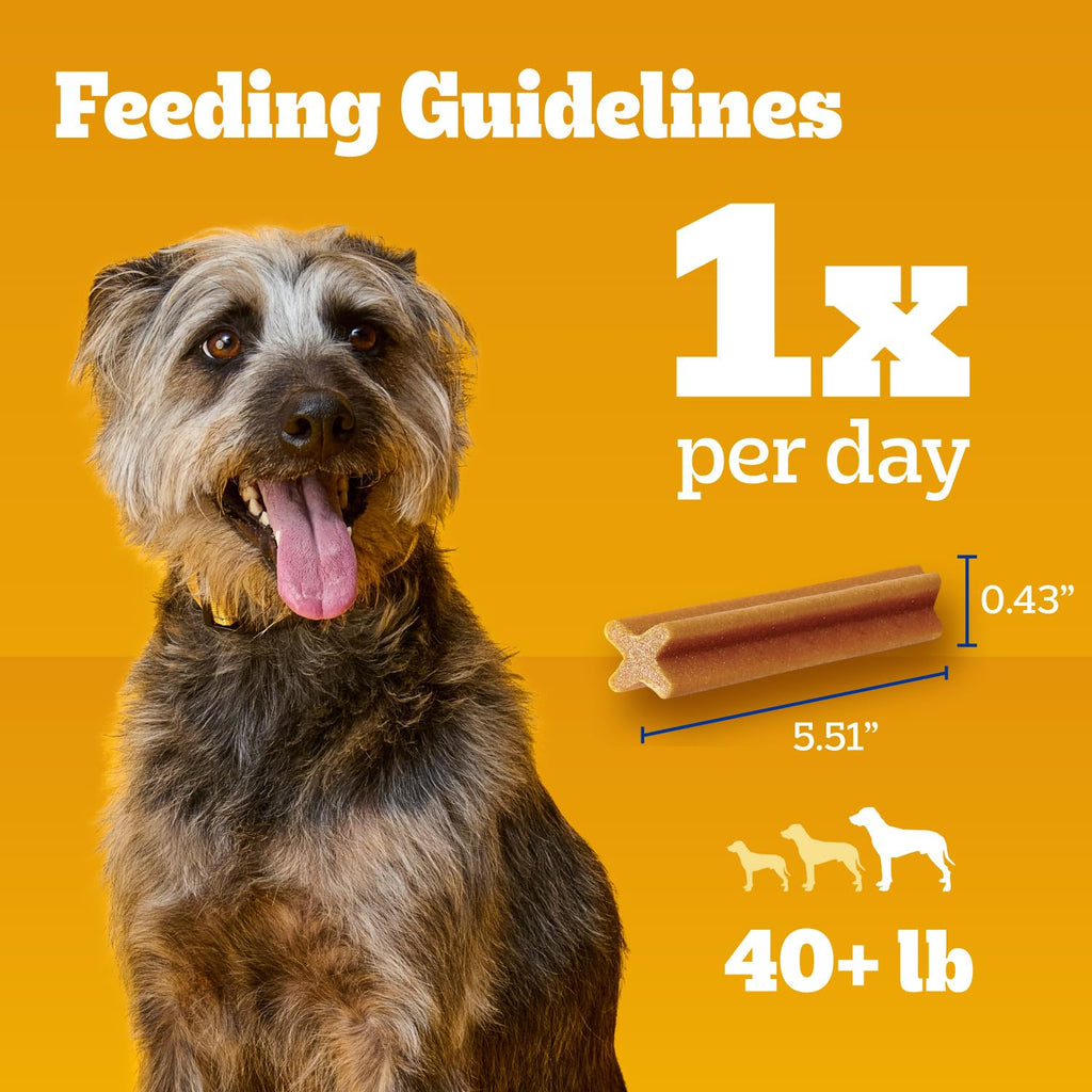 Large Breed Dental Dog Treats, 51 Count T2959