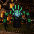 7 FT Inflatable Spider Outdoor Decoration with LED Lights V6898