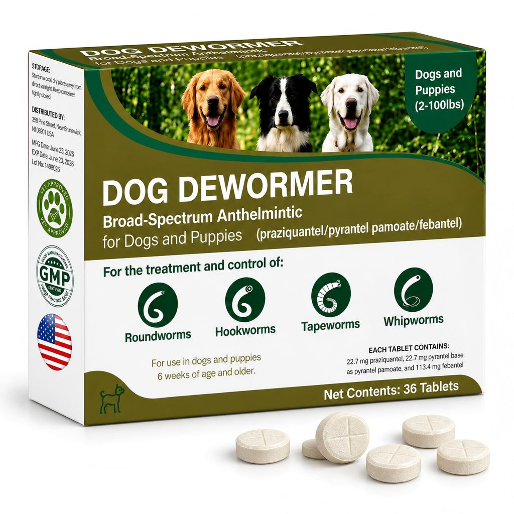 Dog Dewormer 36 Tablets U5030