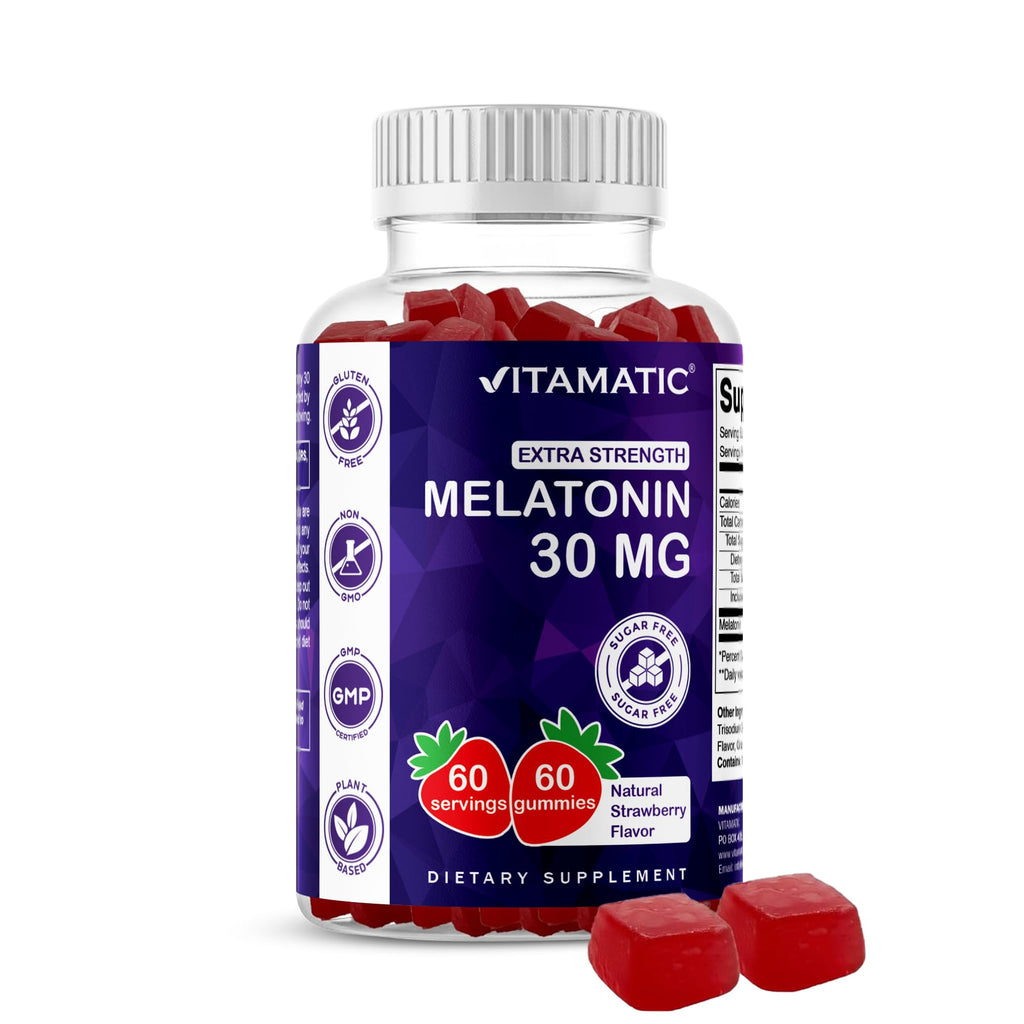 Melatonin 30 mg 60 Gummies Y7603